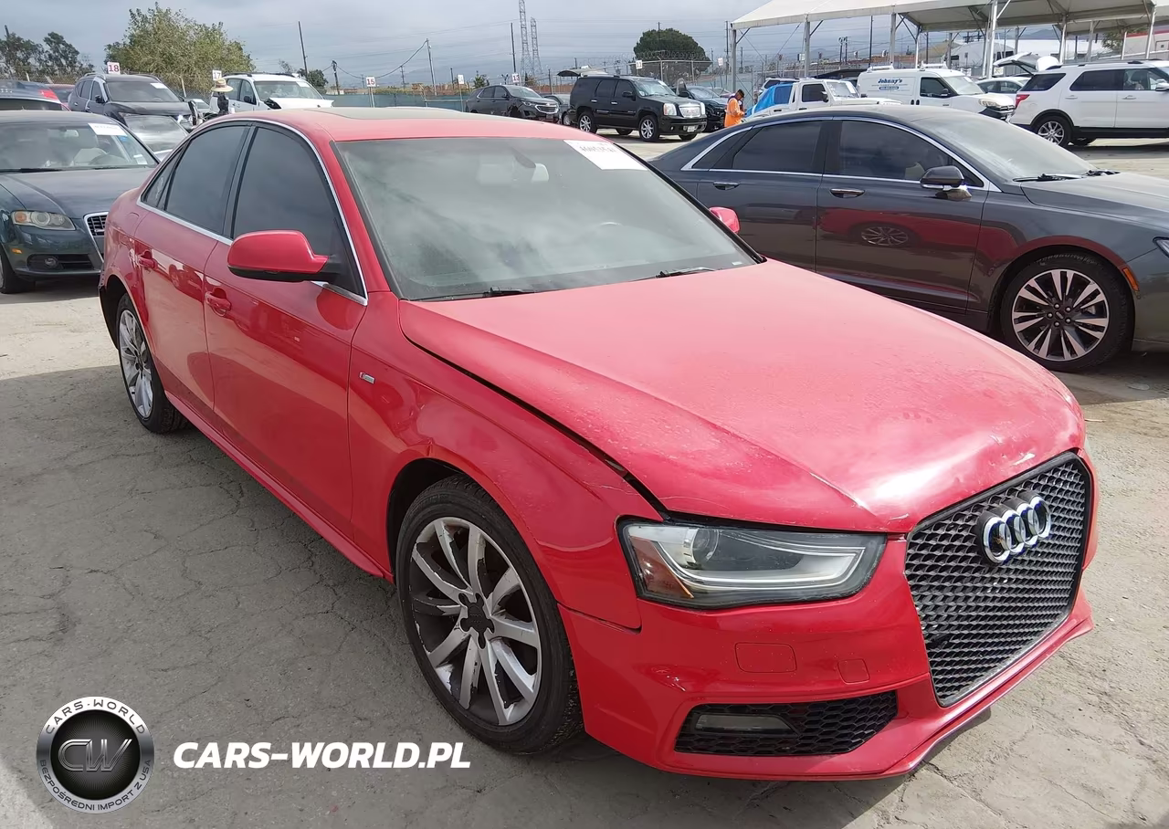 2014 Audi A4 2.0T Premium VIN:WAUAFAFL9EN020846 - 1