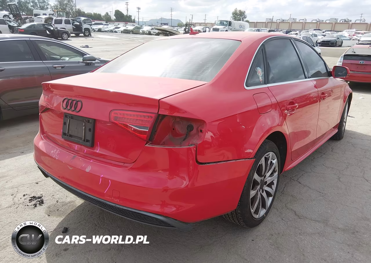 2014 Audi A4 2.0T Premium VIN:WAUAFAFL9EN020846 - 4