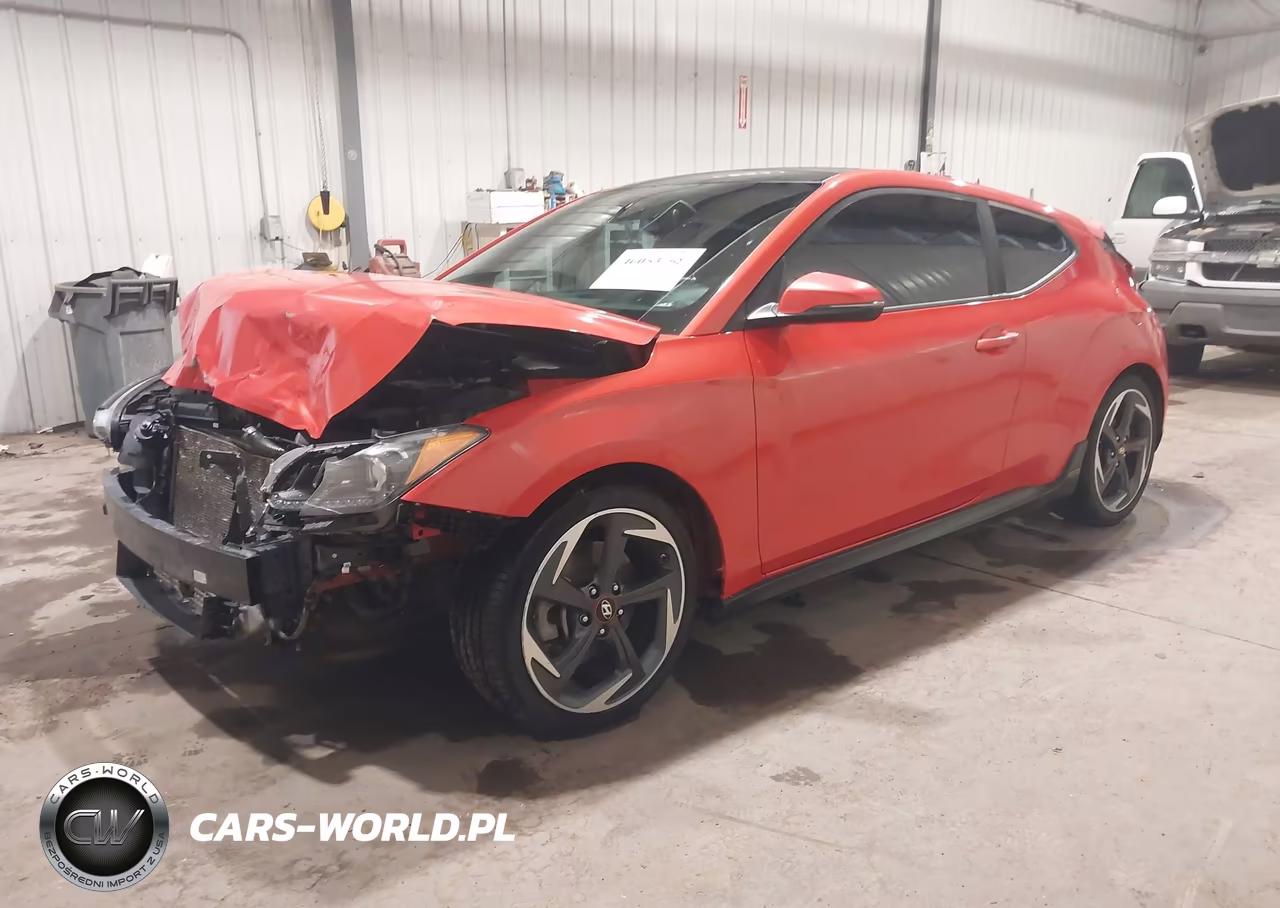 2019 Hyundai Veloster Turbo VIN:KMHTH6AB5KU002276 - 2