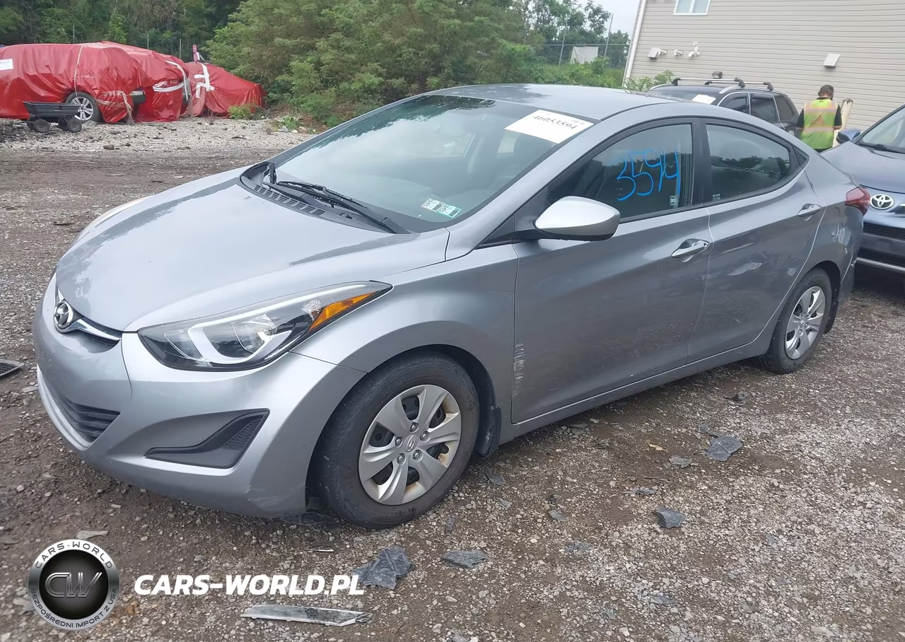 2016 Hyundai Elantra Se VIN:5NPDH4AE4GH786295 - 2