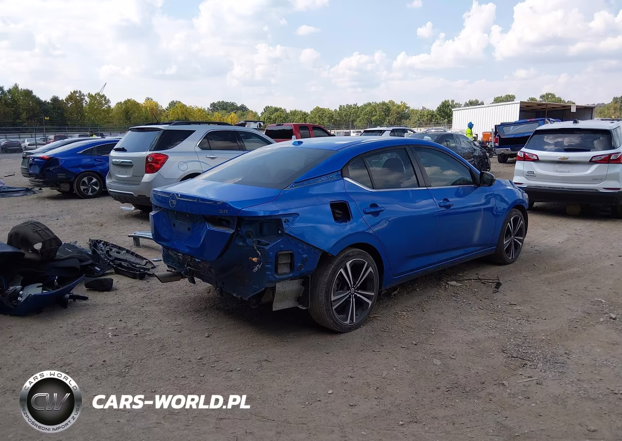 2022 Nissan Sentra Sr Xtronic Cvt VIN:3N1AB8DV3NY316978 - 4