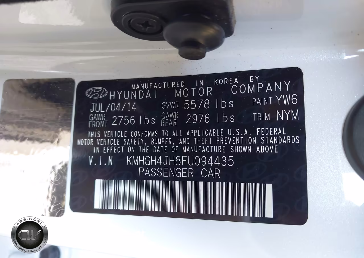2015 Hyundai Equus Signature VIN:KMHGH4JH8FU094435 - 9