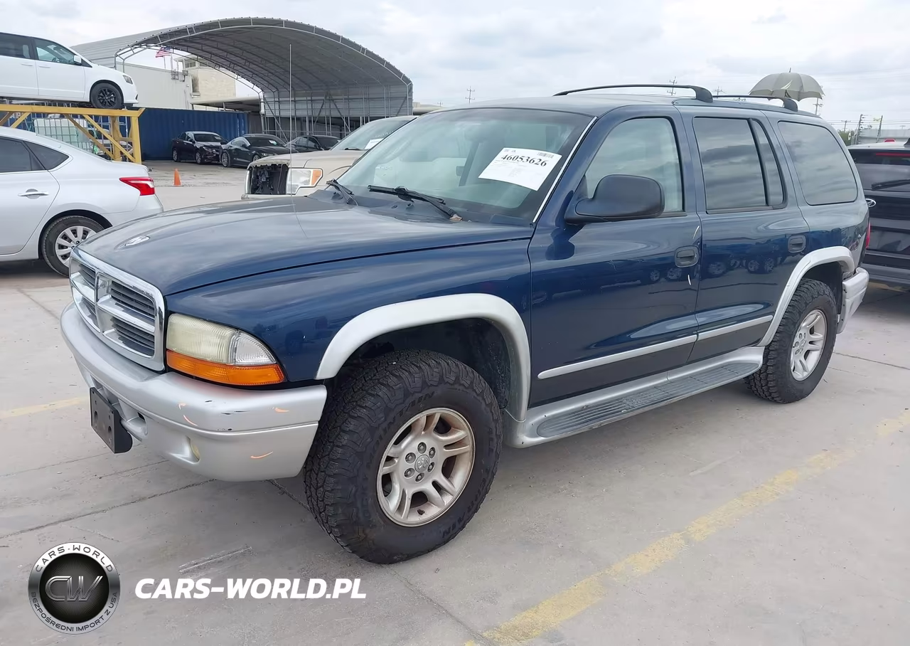 2003 Dodge Durango Slt Plus VIN:1D4HS58N23F604289 - 2