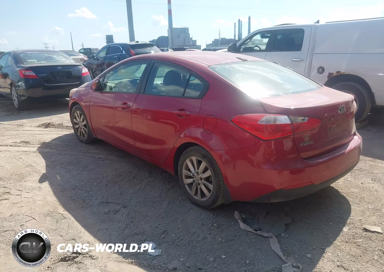 2014 Kia Forte Lx VIN:KNAFX4A65E5088518 - 3