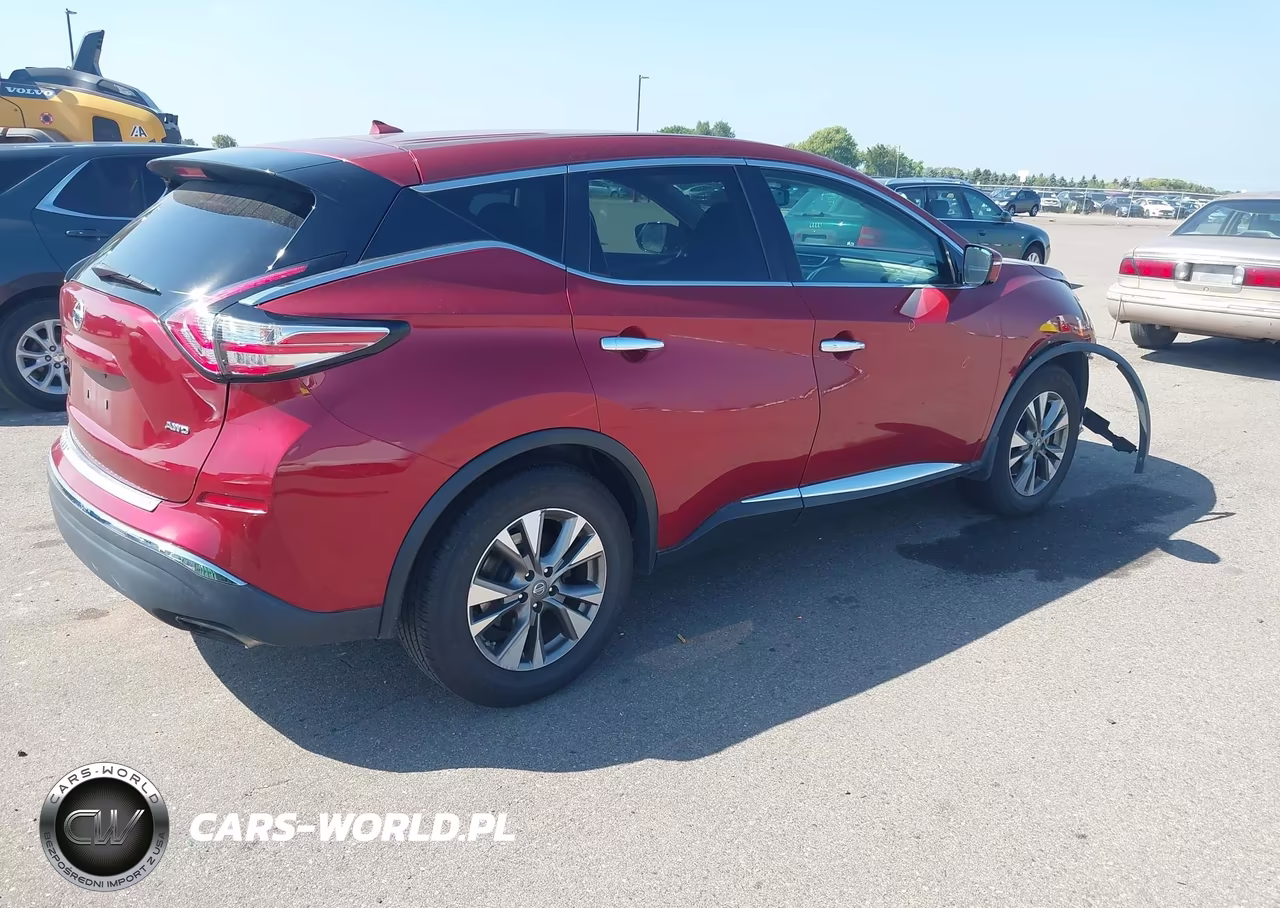 2015 Nissan Murano S VIN:5N1AZ2MH7FN257508 - 4