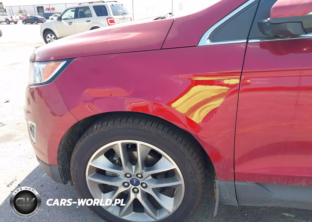 2018 Ford Edge Titanium VIN:2FMPK3K94JBC19237 - 18