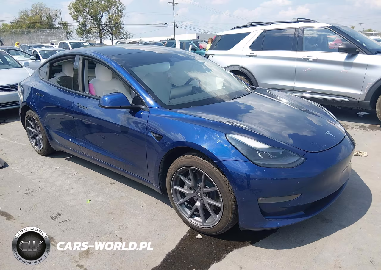 2021 Tesla Model 3 Long Range Dual Motor All-Wheel Drive VIN:5YJ3E1EB8MF948037 - 1