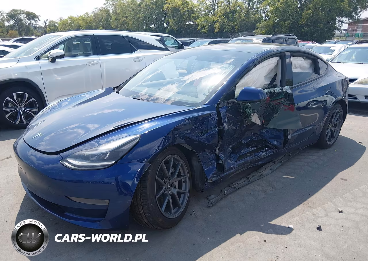 2021 Tesla Model 3 Long Range Dual Motor All-Wheel Drive VIN:5YJ3E1EB8MF948037 - 2