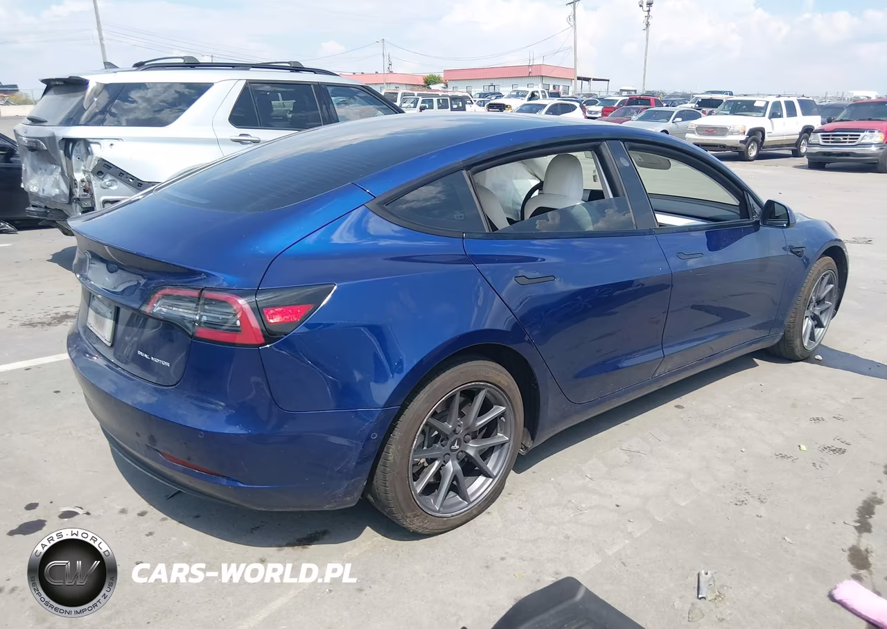 2021 Tesla Model 3 Long Range Dual Motor All-Wheel Drive VIN:5YJ3E1EB8MF948037 - 4