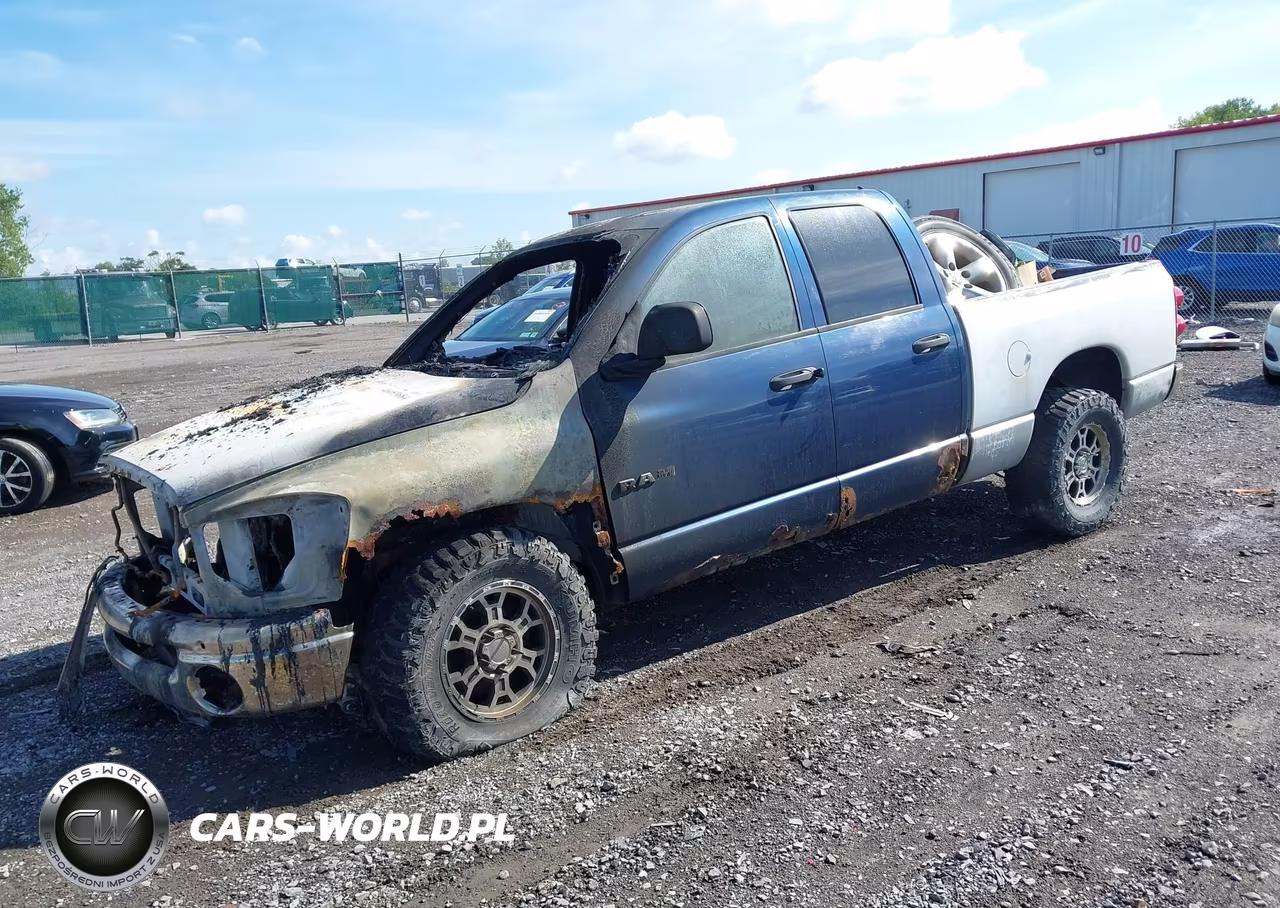 2008 Dodge Ram 1500 Slt VIN:1D7HU182X8J148185 - 2