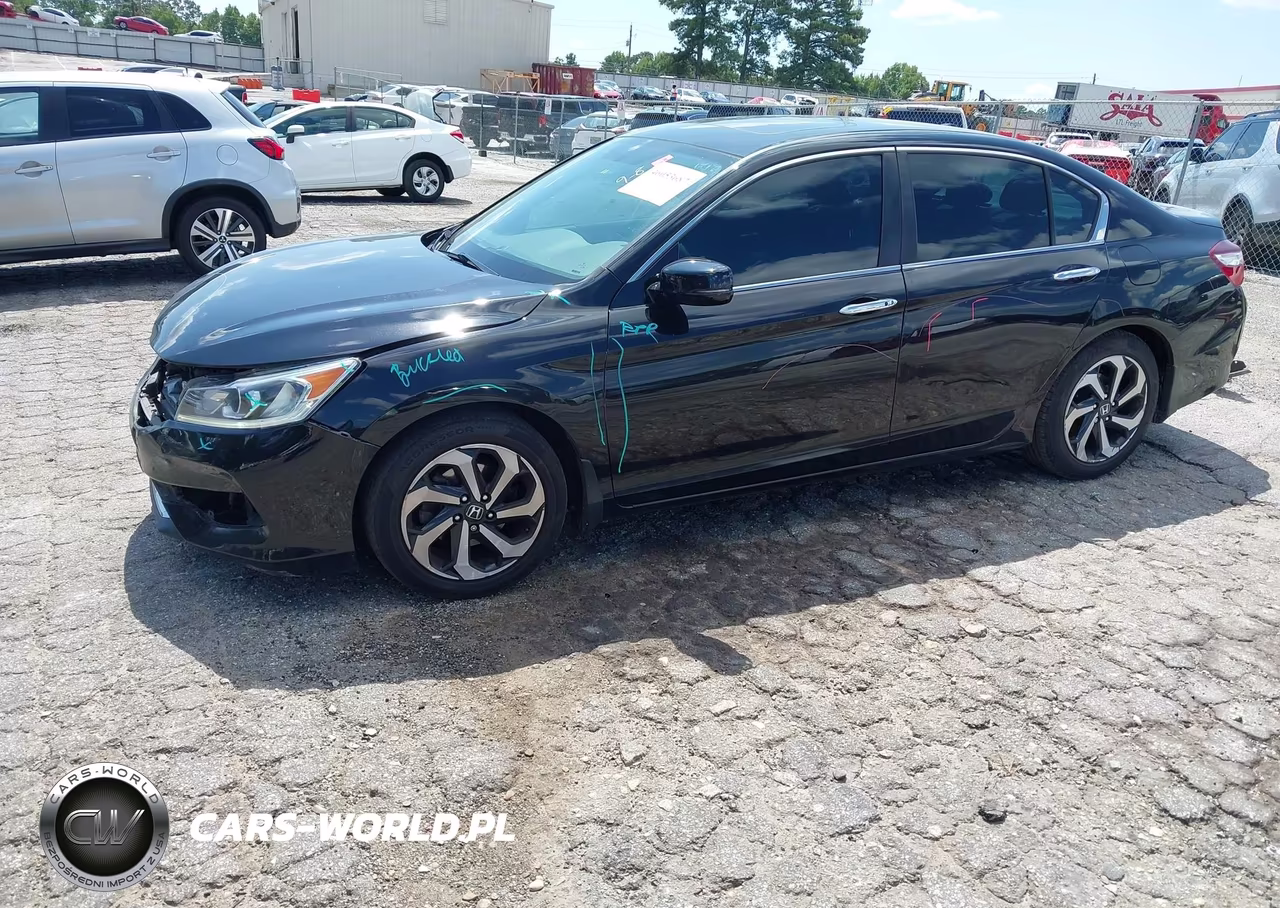2016 Honda Accord Ex VIN:1HGCR2F78GA217837 - 2