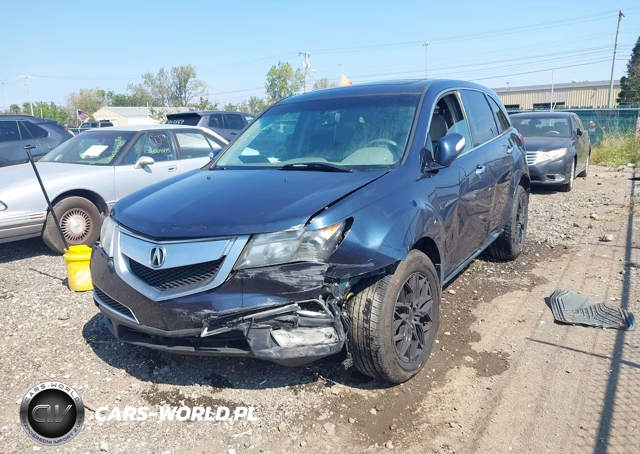 2012 Acura Mdx VIN:2HNYD2H21CH501305 - 12
