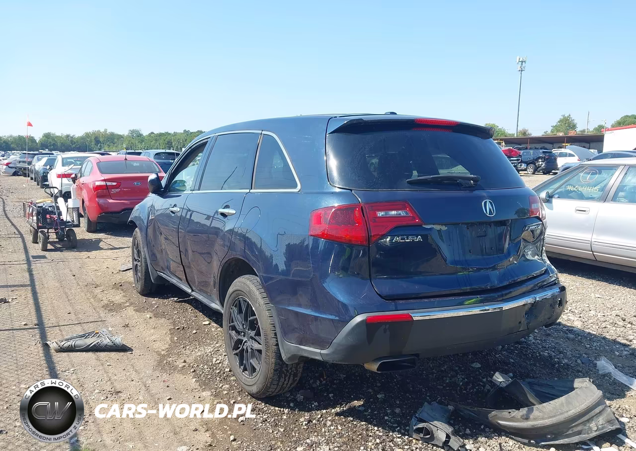 2012 Acura Mdx VIN:2HNYD2H21CH501305 - 3
