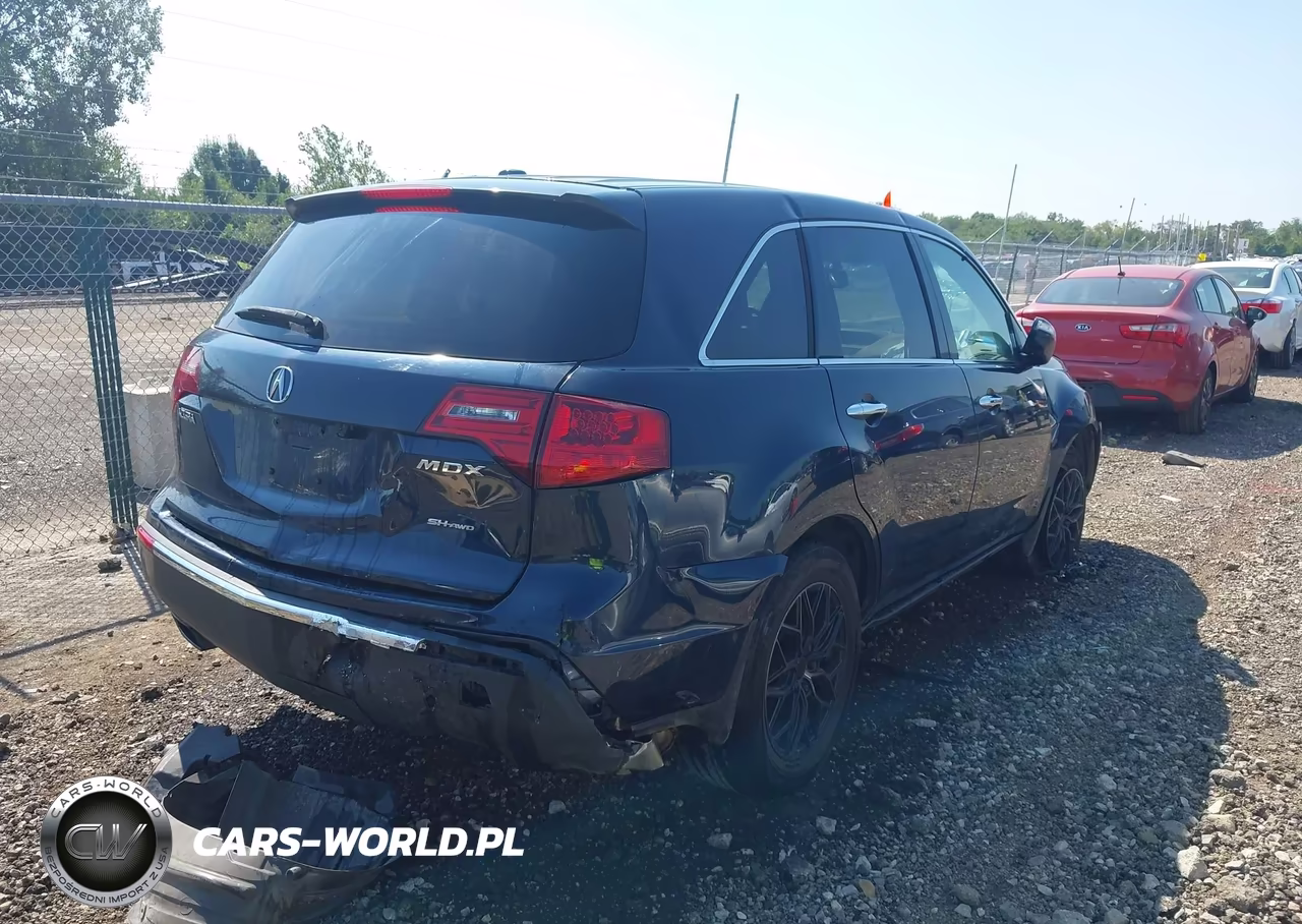 2012 Acura Mdx VIN:2HNYD2H21CH501305 - 4