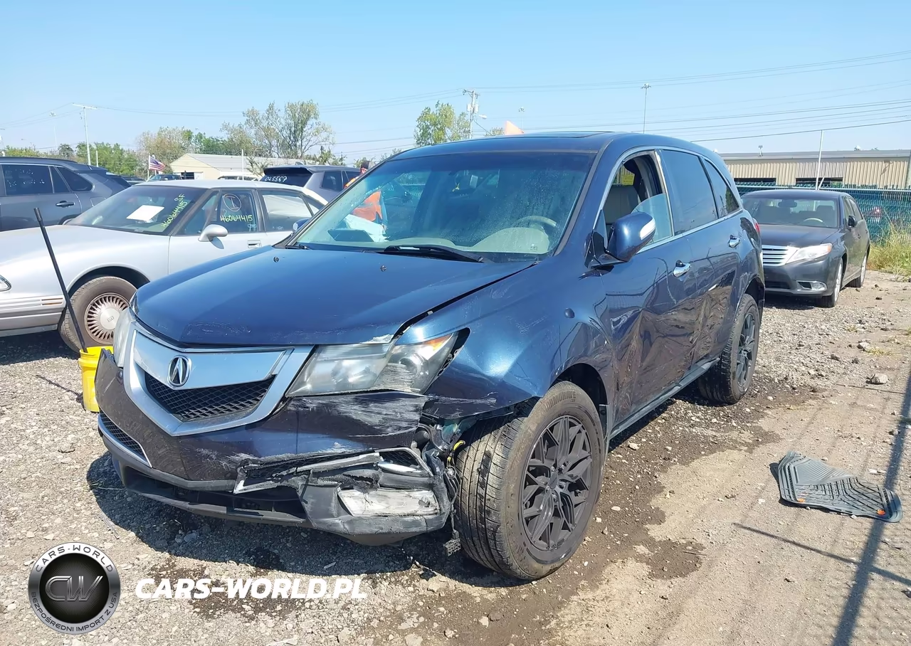 2012 Acura Mdx VIN:2HNYD2H21CH501305 - 6