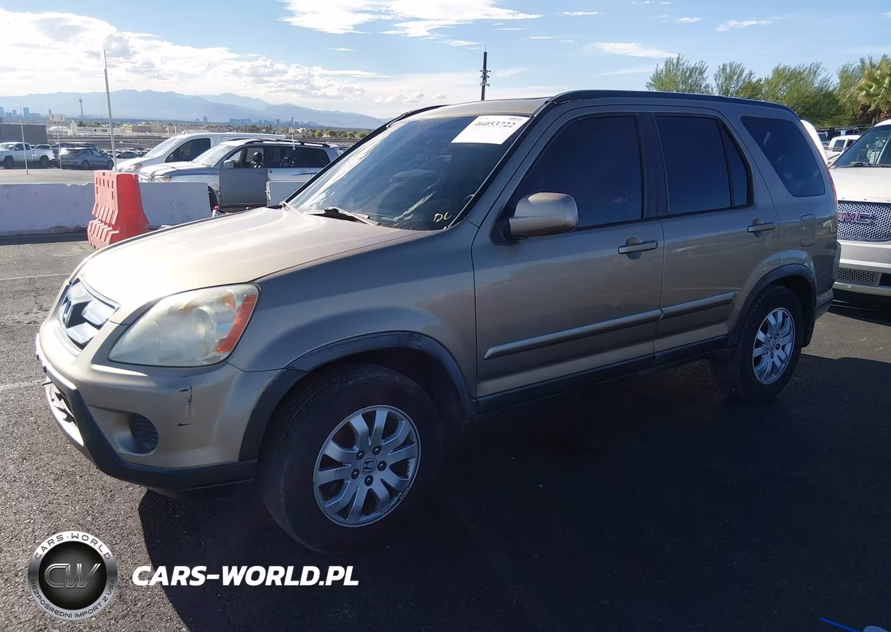 2005 Honda Cr-V Se VIN:JHLRD789X5C019848 - 2