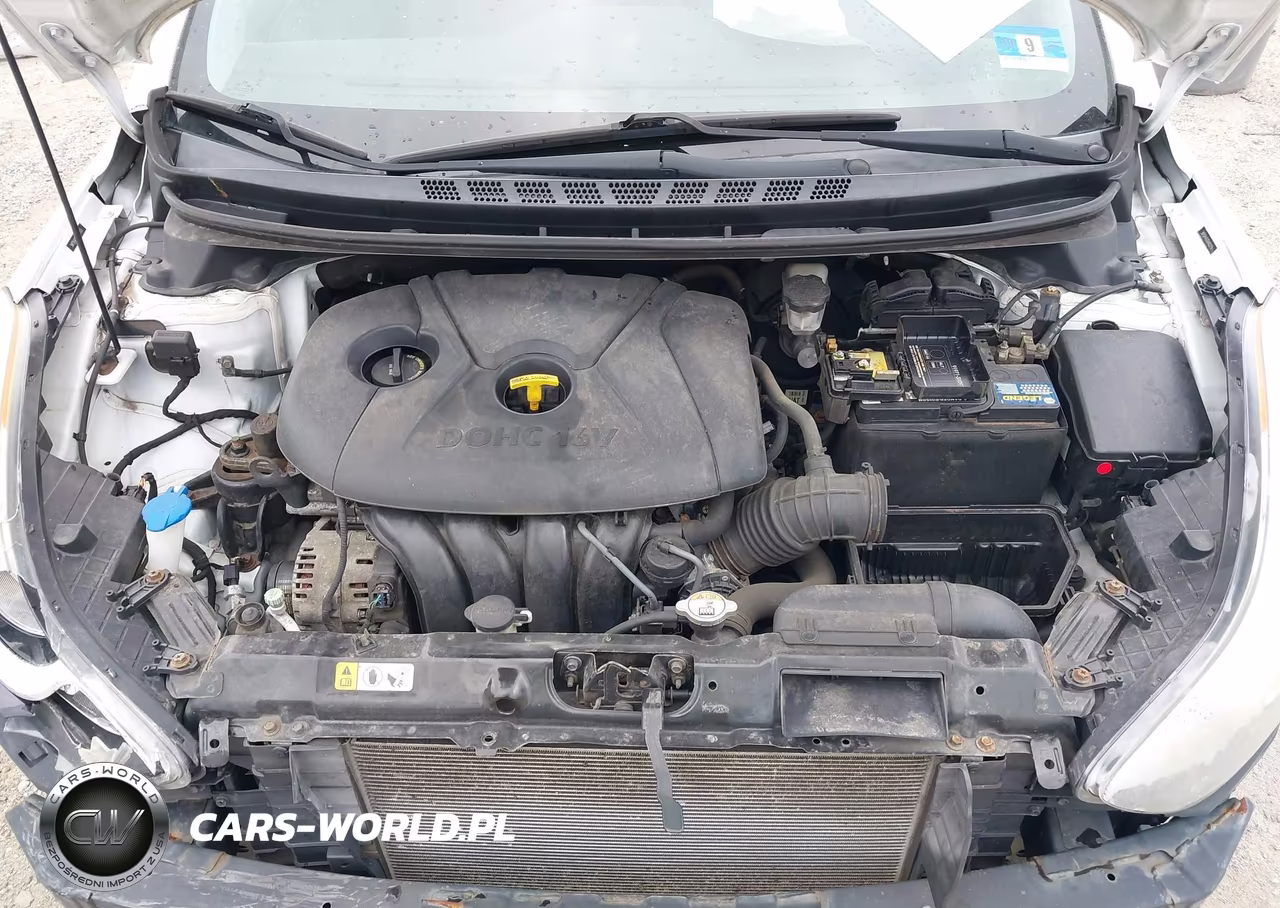 2013 Hyundai Elantra Gls VIN:5NPDH4AE6DH451115 - 10
