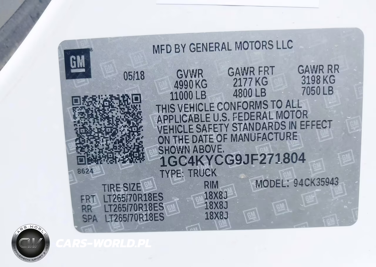 2018 Chevrolet Silverado 3500Hd Wt VIN:1GC4KYCG9JF271804 - 9