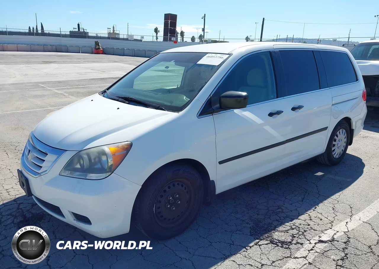 2009 Honda Odyssey Lx VIN:5FNRL38259B053961 - 2