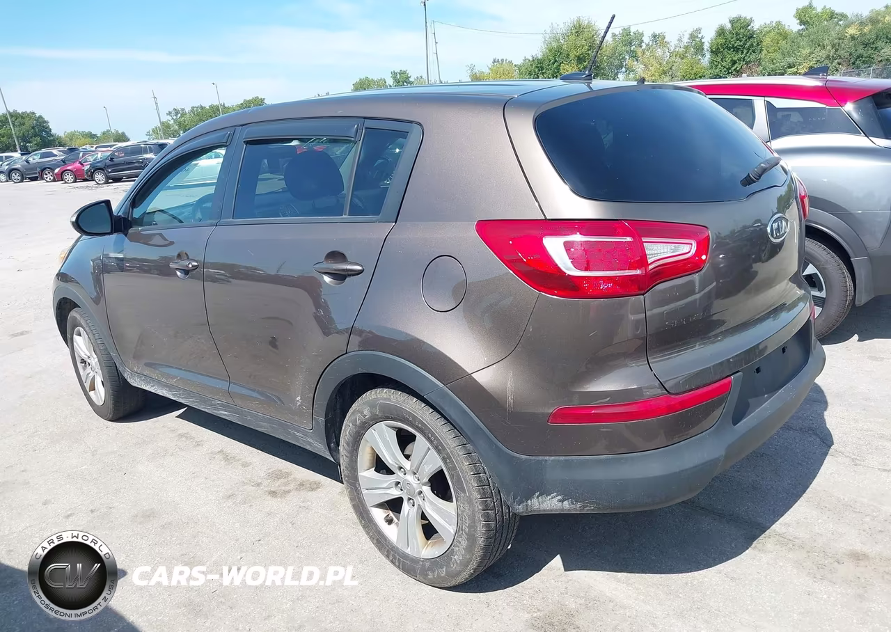 2012 Kia Sportage Lx VIN:KNDPB3A24C7296078 - 3