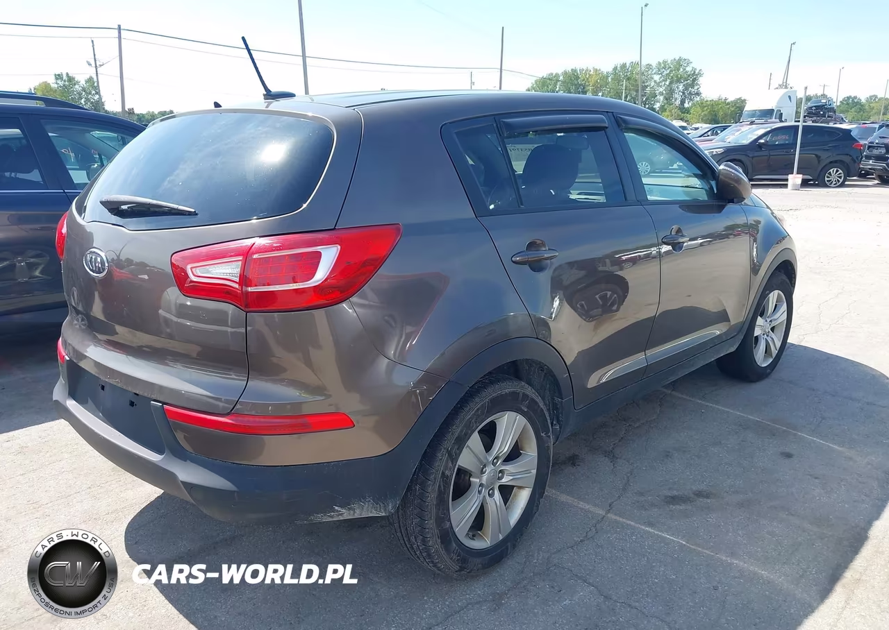 2012 Kia Sportage Lx VIN:KNDPB3A24C7296078 - 4