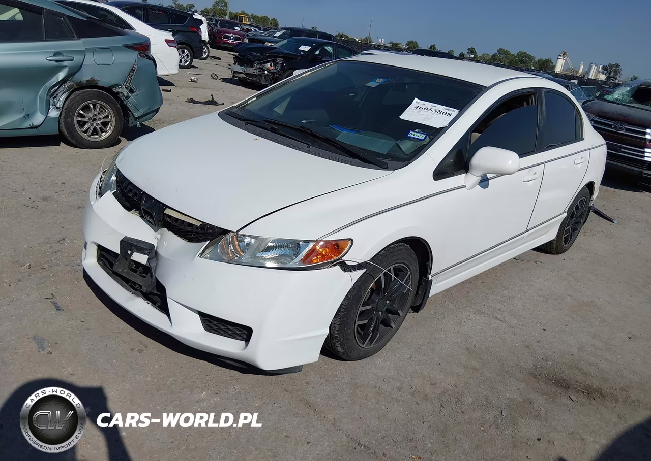 2010 Honda Civic Lx VIN:2HGFA1F58AH538136 - 2