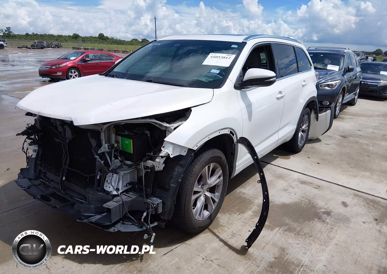 2015 Toyota Highlander Xle V6 VIN:5TDKKRFH2FS073283 - 2