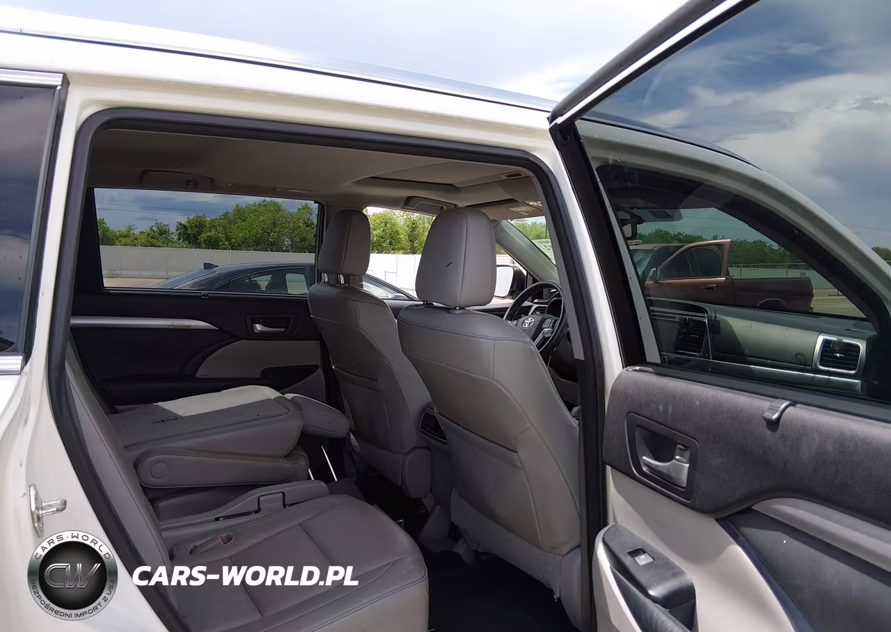 2015 Toyota Highlander Xle V6 VIN:5TDKKRFH2FS073283 - 8