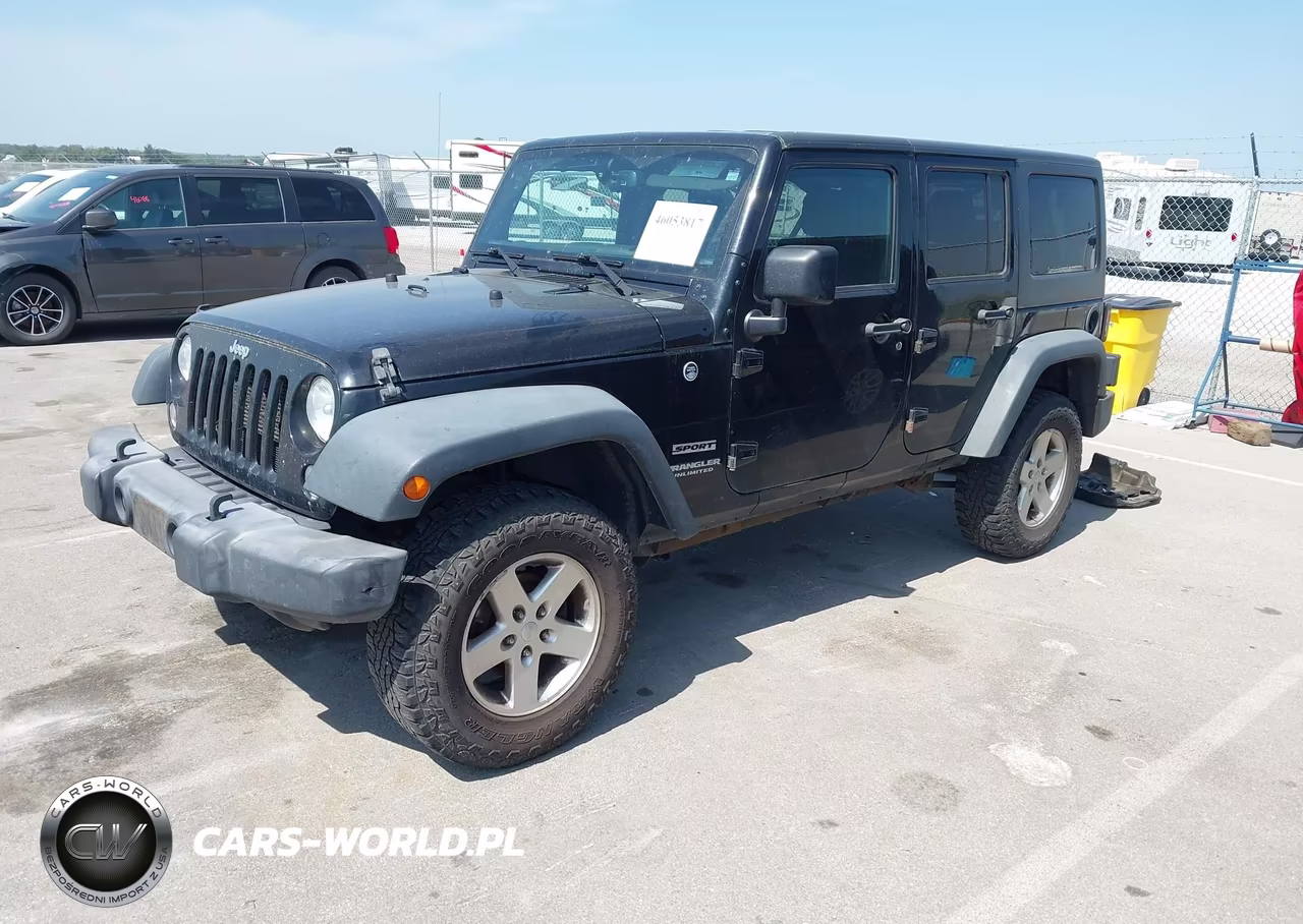 2016 Jeep Wrangler Unlimited Sport VIN:1C4BJWDG1GL288247 - 2