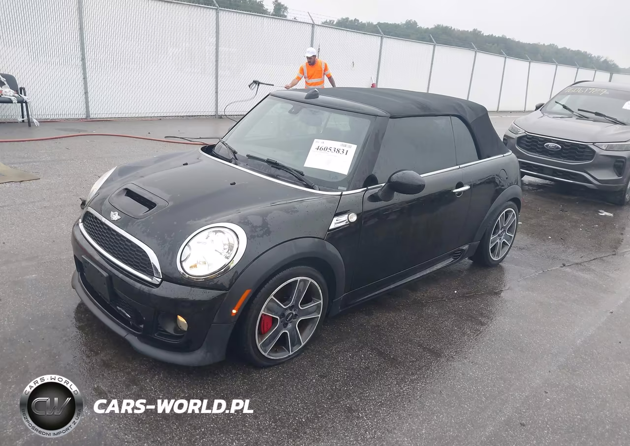 2013 Mini Convertible John Cooper Works VIN:WMWMR9C55DT499432 - 2