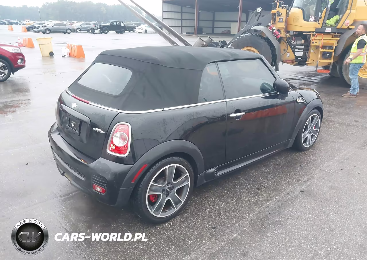 2013 Mini Convertible John Cooper Works VIN:WMWMR9C55DT499432 - 4