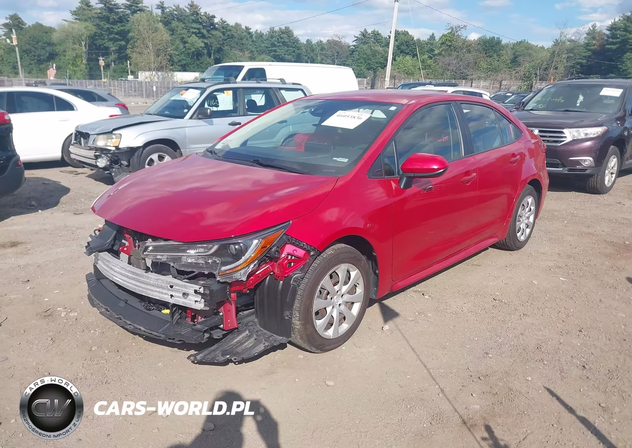 2020 Toyota Corolla Le VIN:JTDEPRAE6LJ066678 - 2