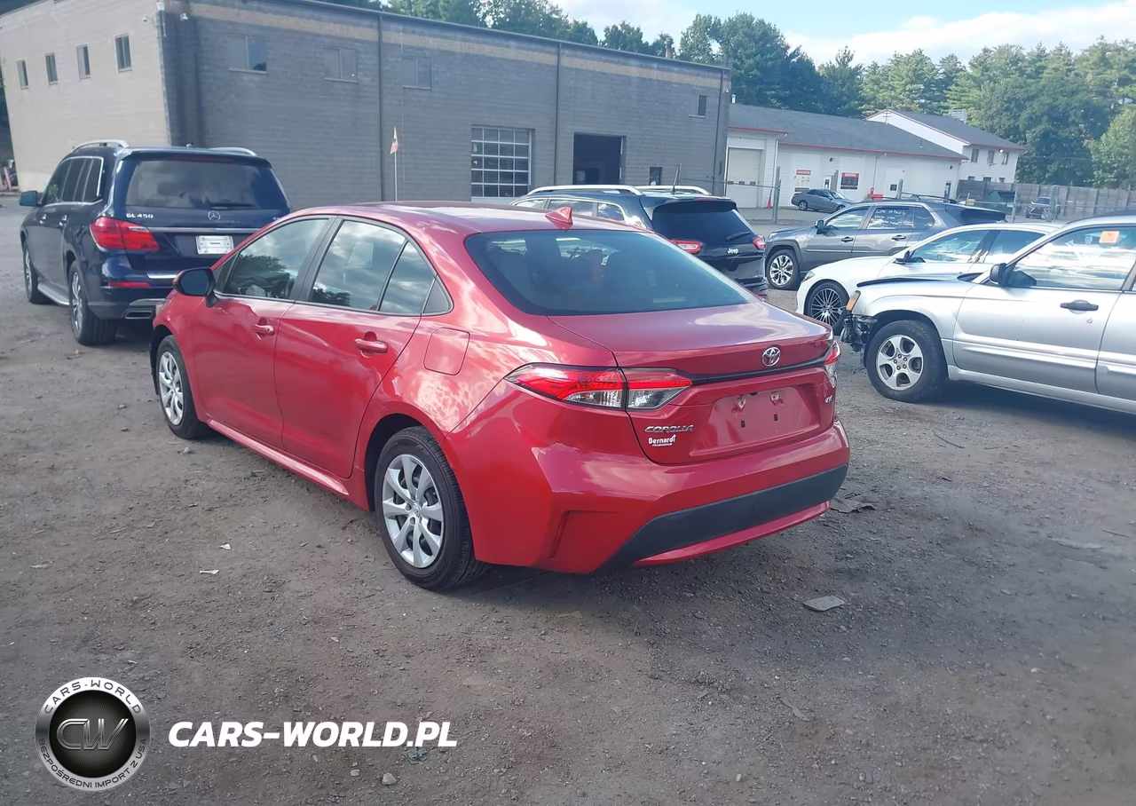2020 Toyota Corolla Le VIN:JTDEPRAE6LJ066678 - 3