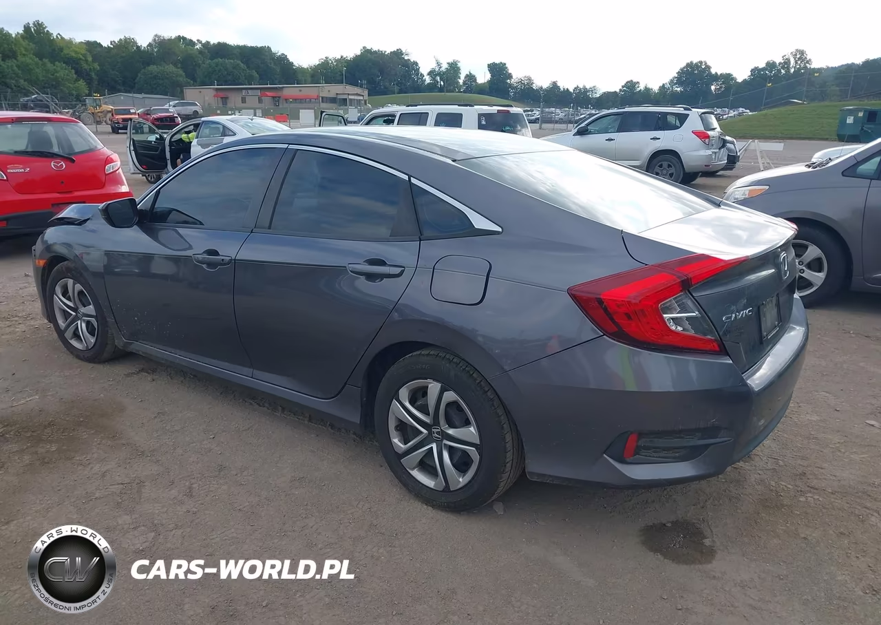 2017 Honda Civic Lx VIN:19XFC2F56HE213411 - 3