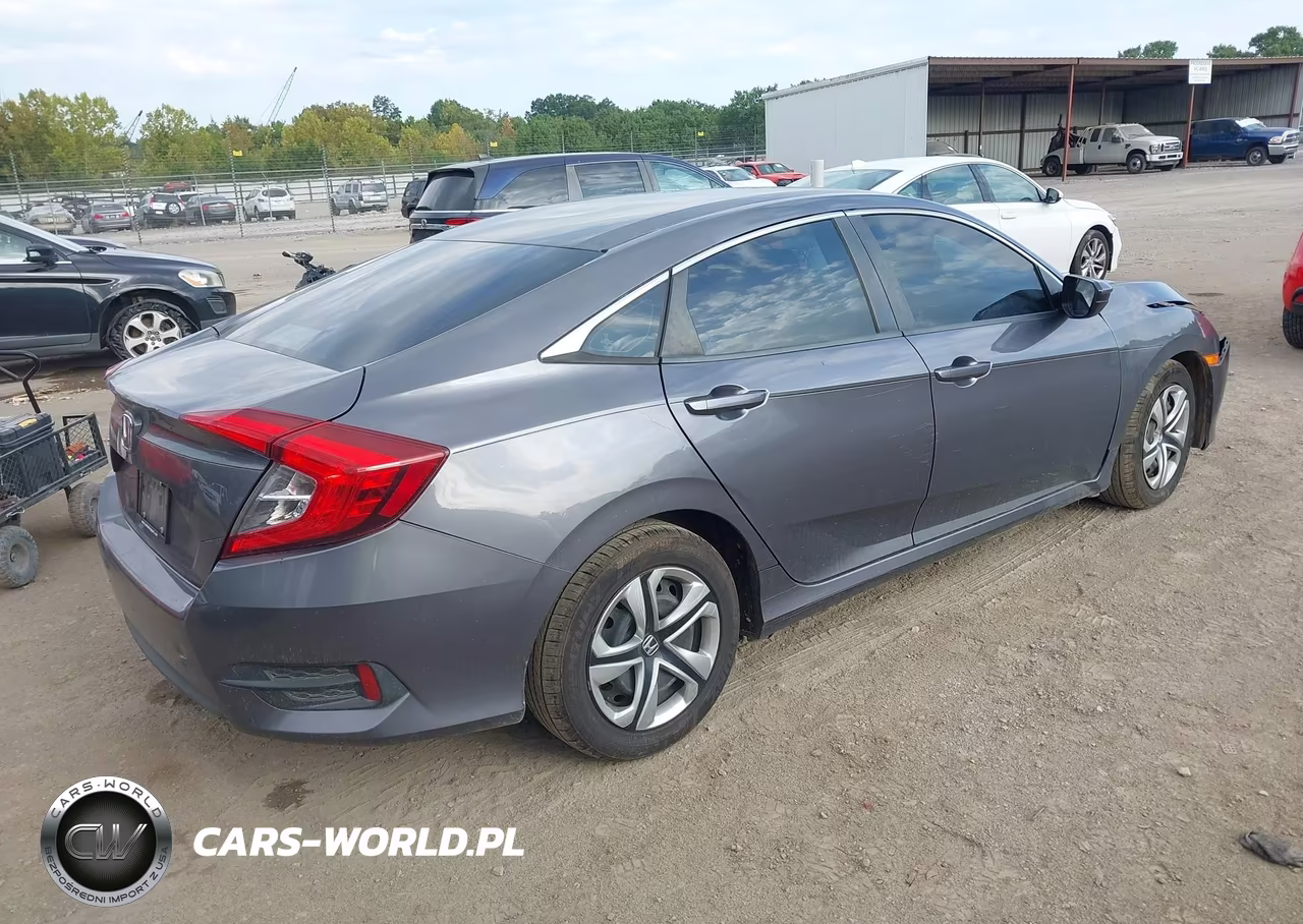 2017 Honda Civic Lx VIN:19XFC2F56HE213411 - 4