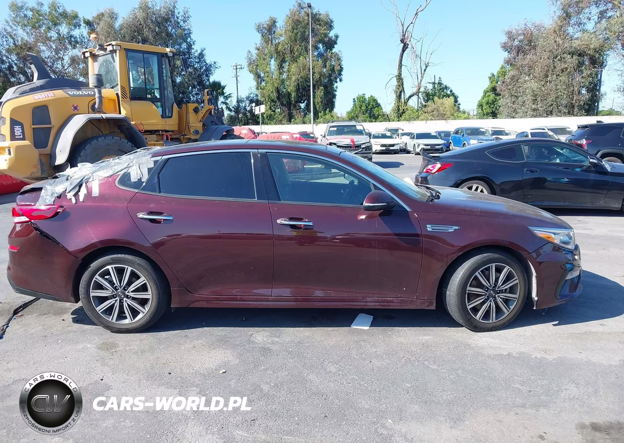 2019 Kia Optima Ex VIN:5XXGU4L15KG333004 - 12