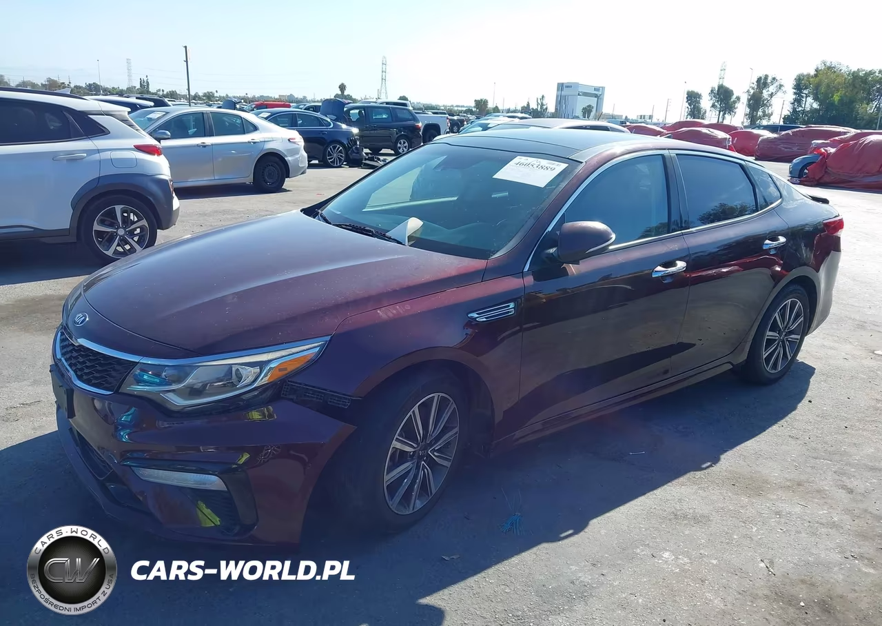 2019 Kia Optima Ex VIN:5XXGU4L15KG333004 - 2