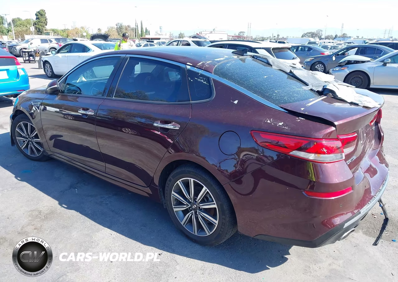 2019 Kia Optima Ex VIN:5XXGU4L15KG333004 - 3