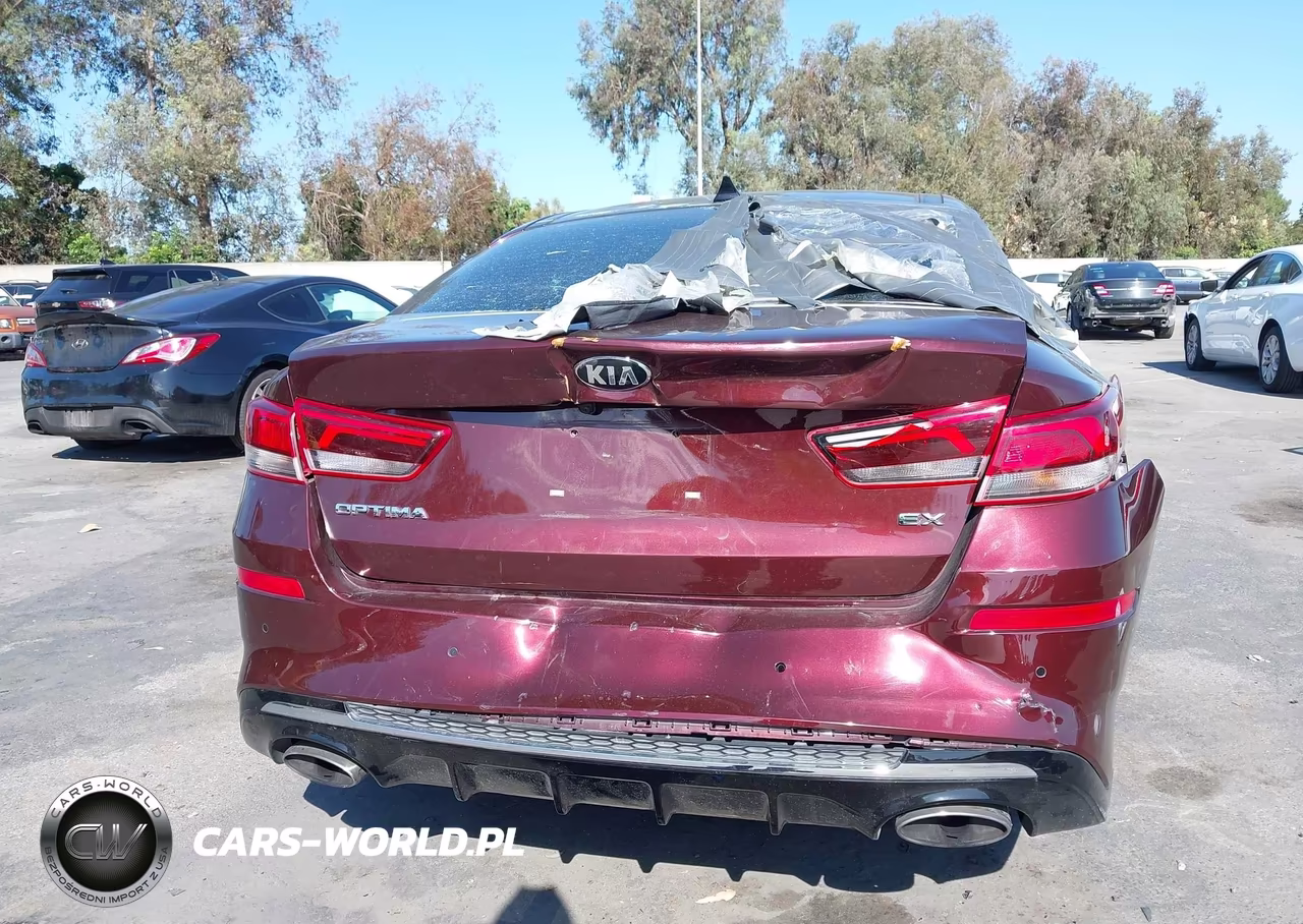 2019 Kia Optima Ex VIN:5XXGU4L15KG333004 - 6