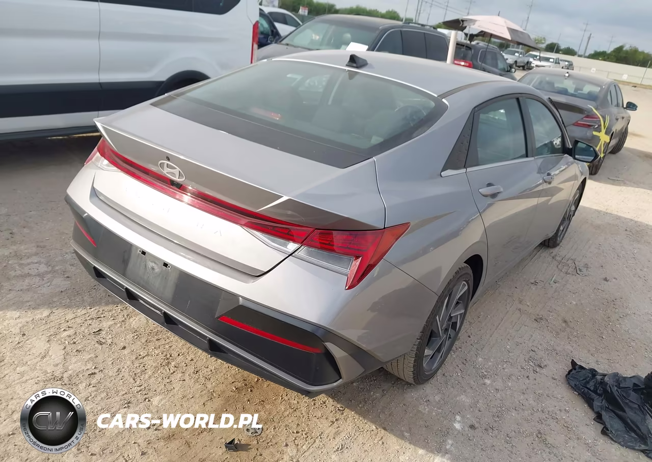 2025 Hyundai Elantra Sel Convenience VIN:KMHLS4DG6SU035929 - 4