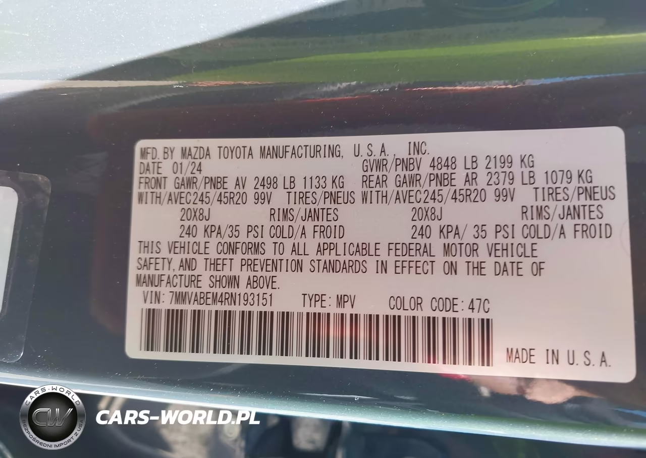 2024 Mazda Cx-50 Premium Plus VIN:7MMVABEM4RN193151 - 9