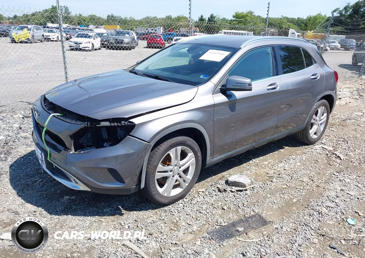 2015 Mercedes-Benz Gla 250 VIN:WDCTG4EB2FJ121121 - 2