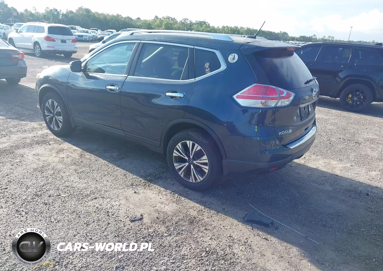 2015 Nissan Rogue Sv VIN:KNMAT2MV9FP562024 - 3