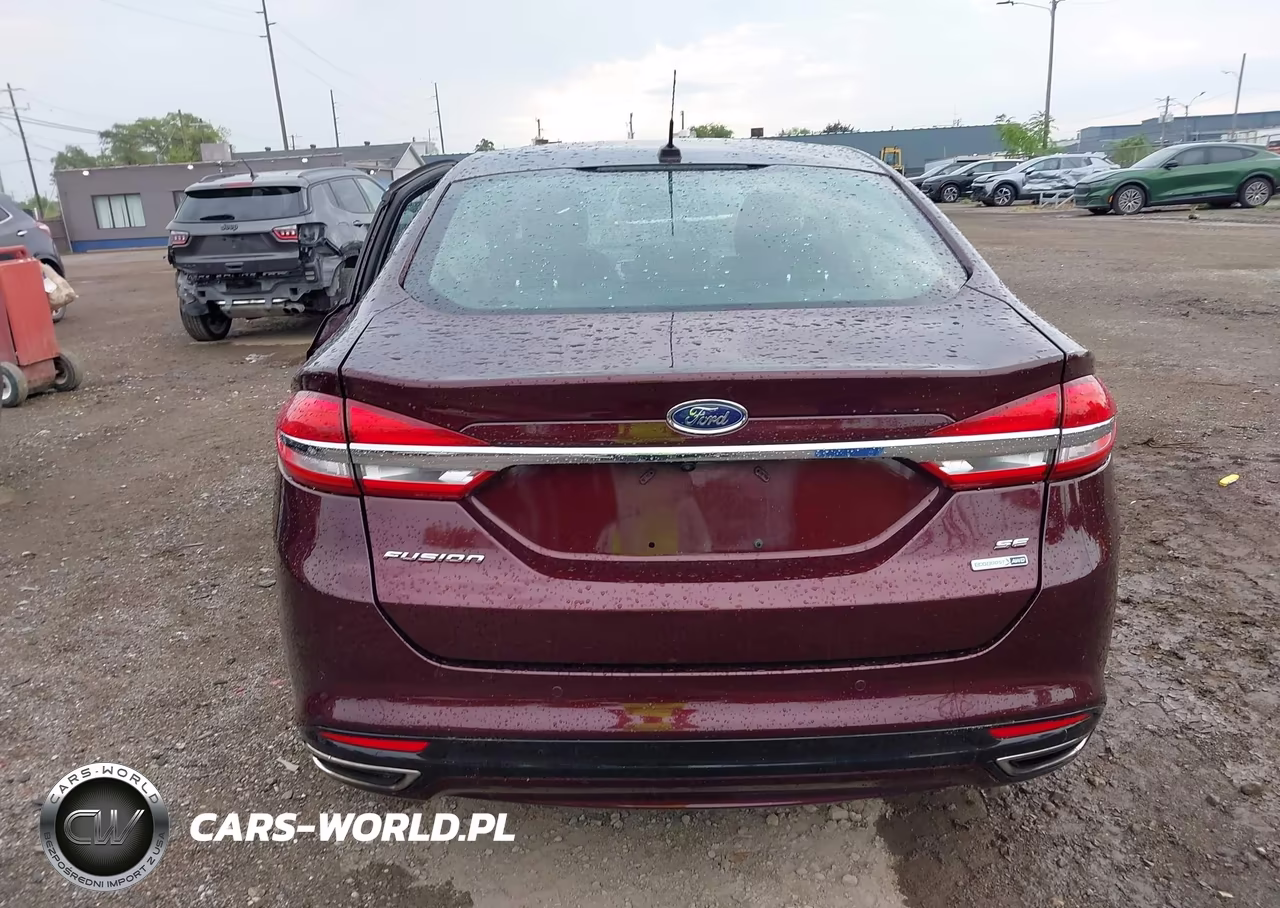 2017 Ford Fusion Se VIN:3FA6P0T94HR177281 - 16