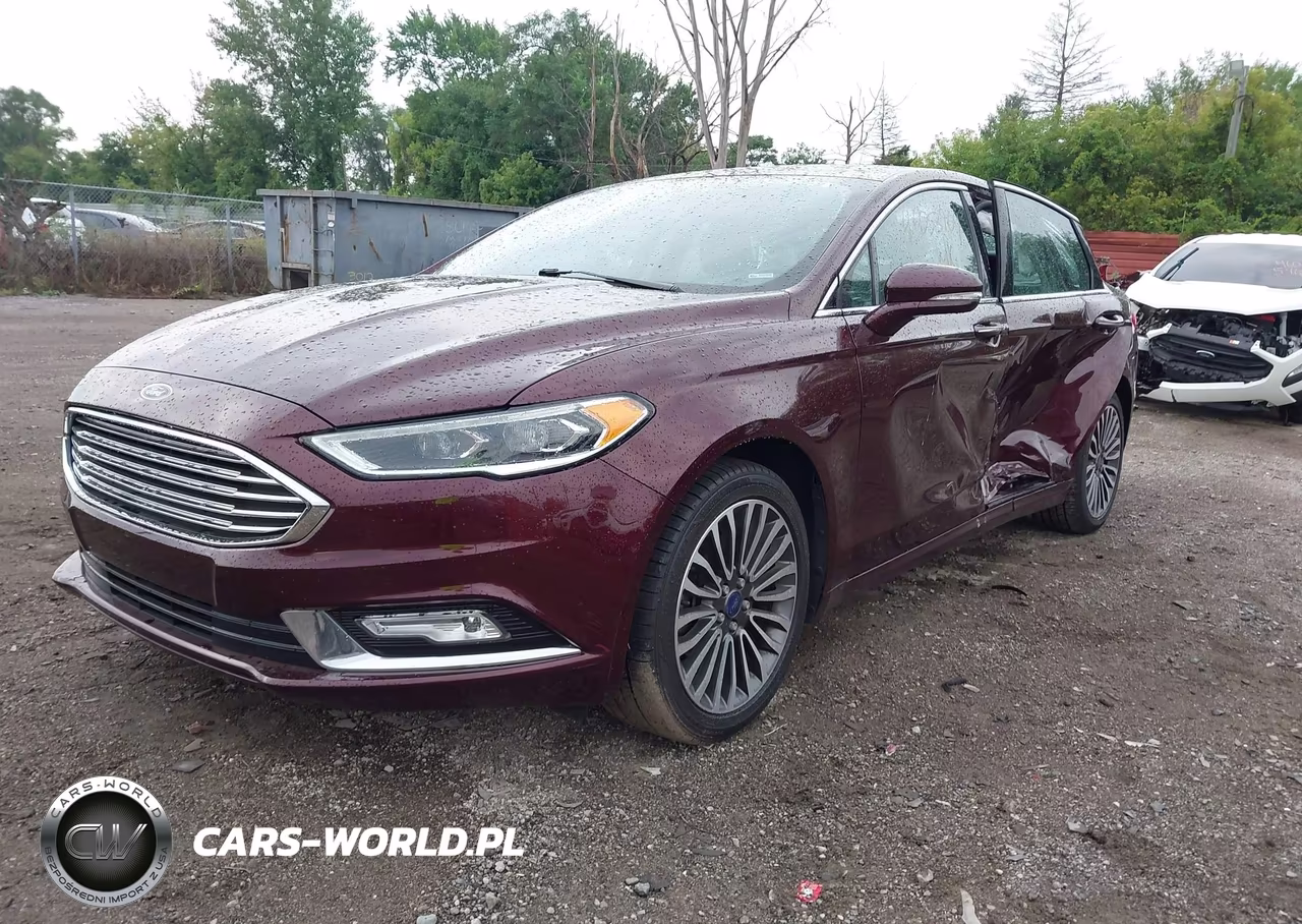 2017 Ford Fusion Se VIN:3FA6P0T94HR177281 - 2