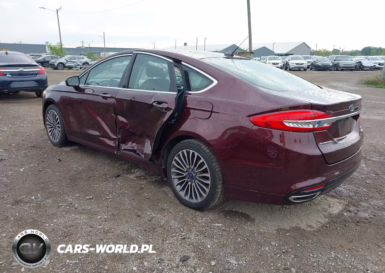 2017 Ford Fusion Se VIN:3FA6P0T94HR177281 - 3