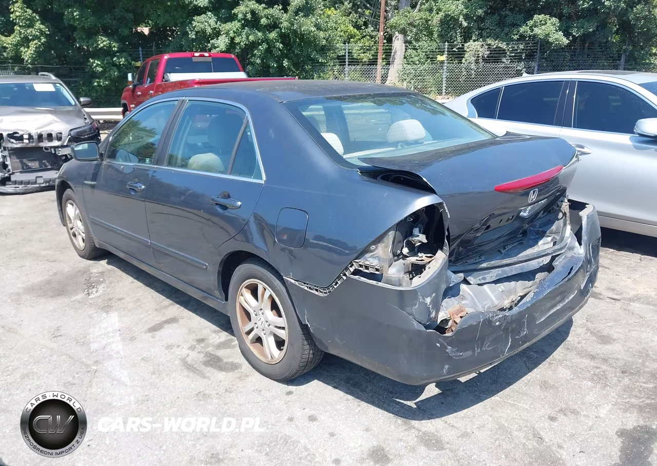 2007 Honda Accord 2.4 Ex VIN:1HGCM56717A214441 - 3