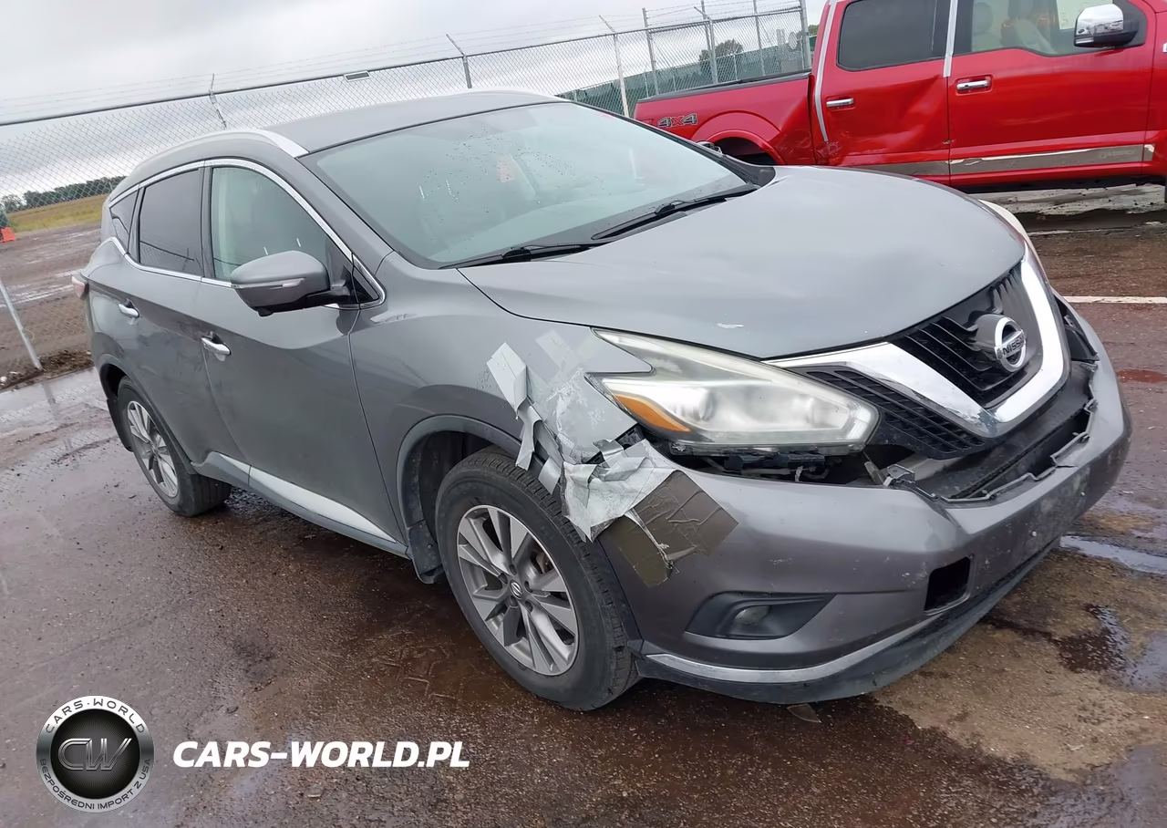 2015 Nissan Murano Sl VIN:5N1AZ2MH7FN249635 - 1