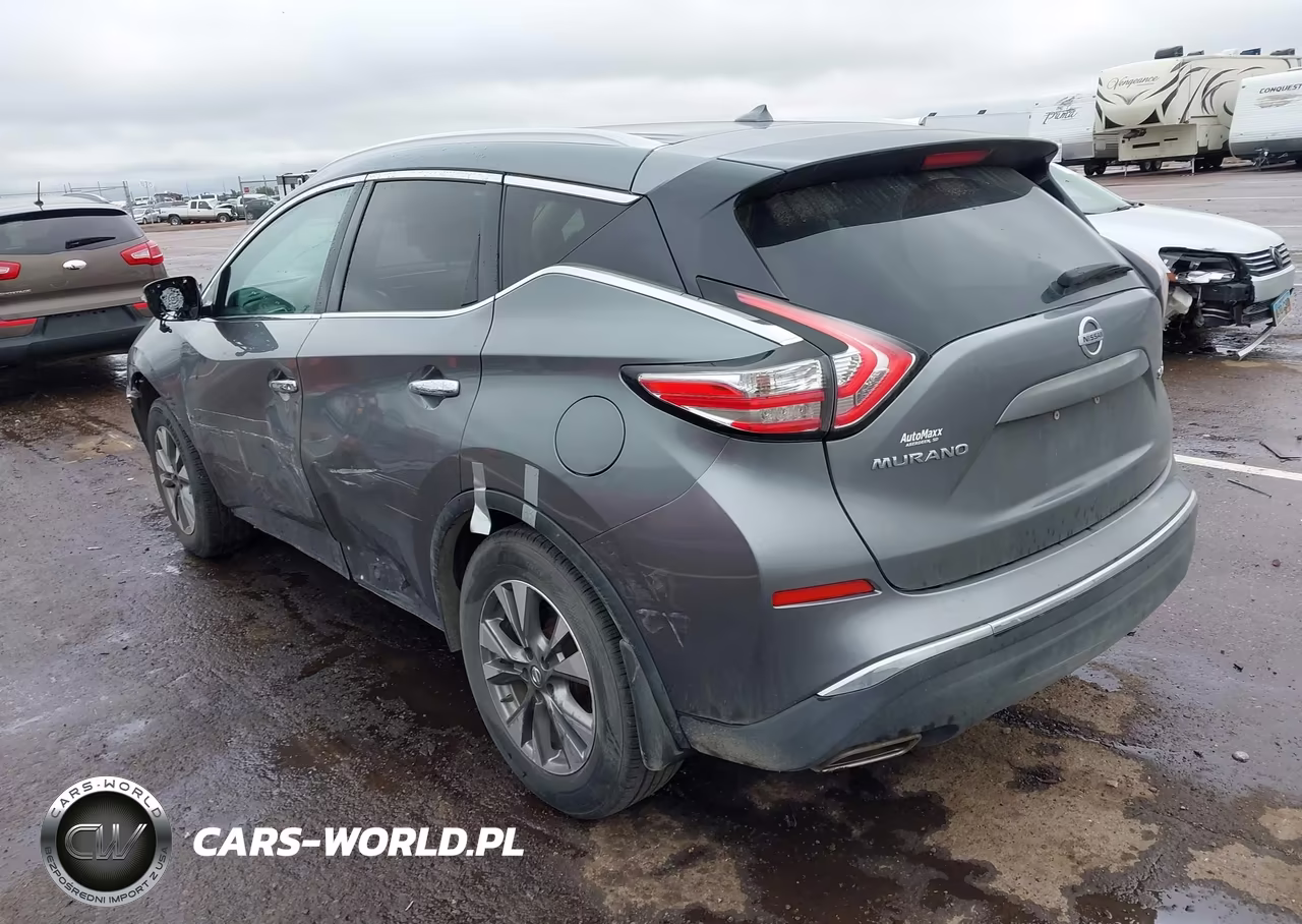 2015 Nissan Murano Sl VIN:5N1AZ2MH7FN249635 - 3