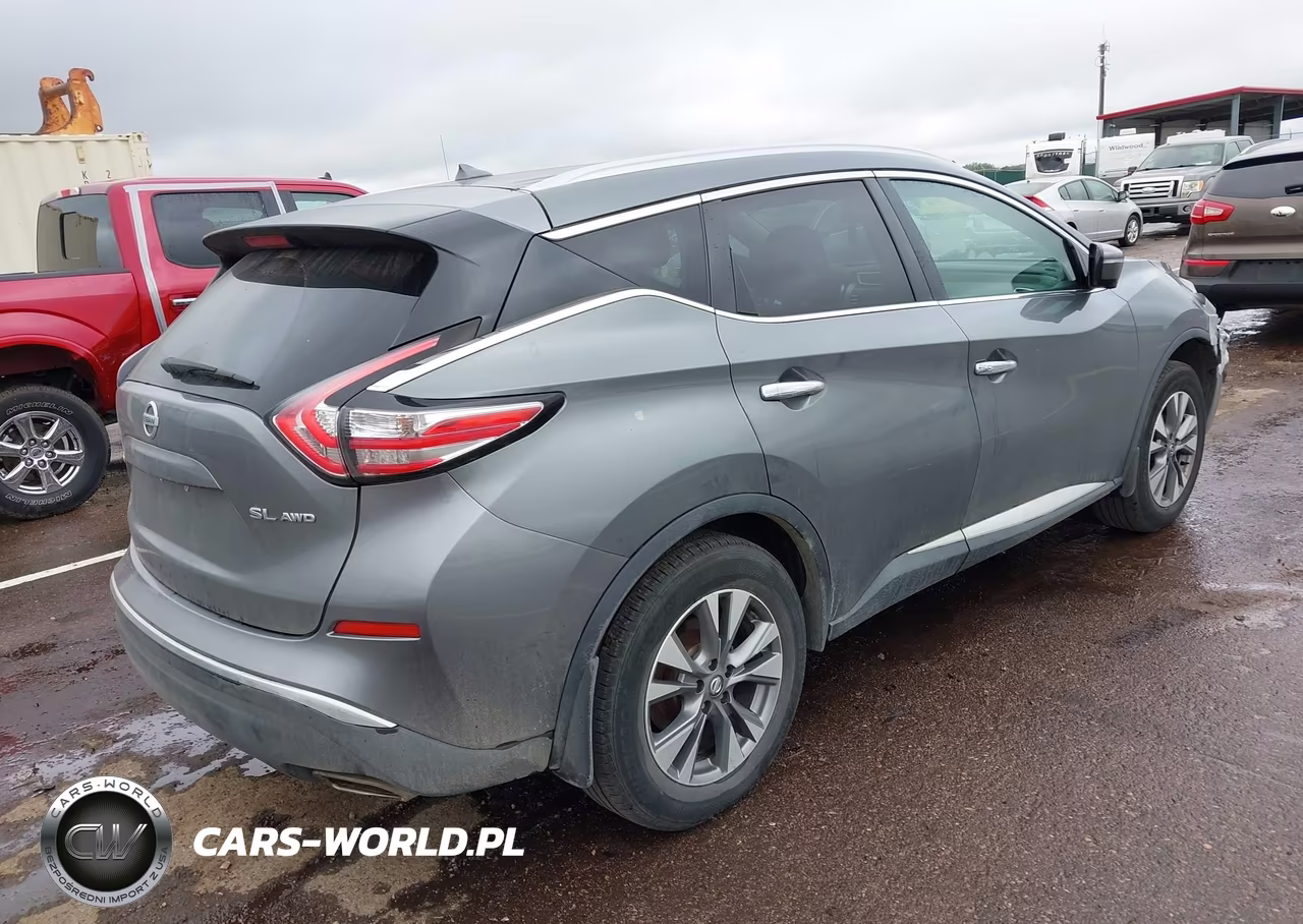 2015 Nissan Murano Sl VIN:5N1AZ2MH7FN249635 - 4